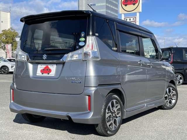 ソリオバンディット ハイブリッドＭＶ　デュアルセンサーブレーキサポート／純正ＯＰパナソニックＳＤナビ／フルセグ／ＢＴオーディオ／ＤＶＤ再生／バックカメラ／キーレスプッシュスタート／両側パワースライドドア／ＬＥＤヘッドライト／シートヒーター（4枚目）