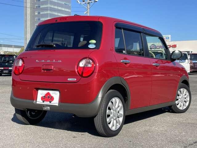 アルトラパン Ｘ　セーフティサポート／全方位モニター／純正ＯＰパナソニック８インチＳＤナビ／フルセグ／ＢＴオーディオ／ＤＶＤ再生／スマートキー／ＨＩＤヘッドライト／運転席シートヒーター／純正アルミ／パーキングセンサー（4枚目）