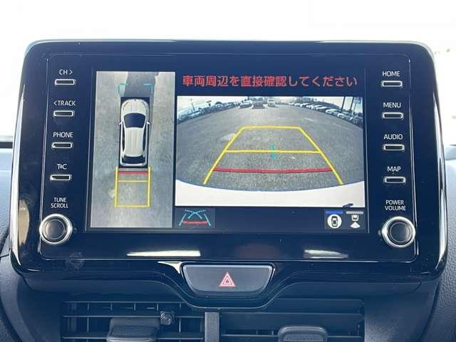 ヤリス ハイブリッドＺ　セーフティセンス／ＧＲエアロパーツ／パノラミックビューモニター／純正ディスプレイオーディオ／ＢＴオーディオ／社外１６インチアルミ／ＬＥＤヘッドライト／レーダークルコン／ＰＫＳＢ／スマートキー／ＥＴＣ（11枚目）