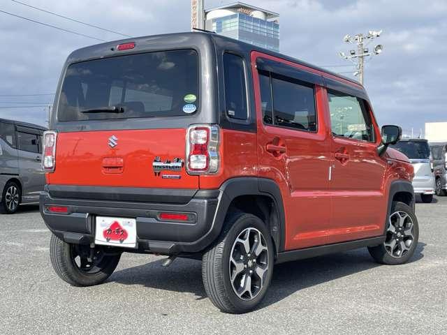 ハスラー ハイブリッドＸ　セーフティサポート／全方位モニター／純正ナビ／ＢＴオーディオ／キーレスプッシュスタート／シートヒーター（4枚目）