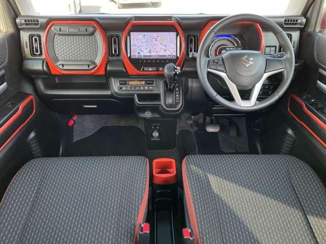 ハスラー ハイブリッドＸ　セーフティサポート／全方位モニター／純正ナビ／ＢＴオーディオ／キーレスプッシュスタート／シートヒーター（5枚目）