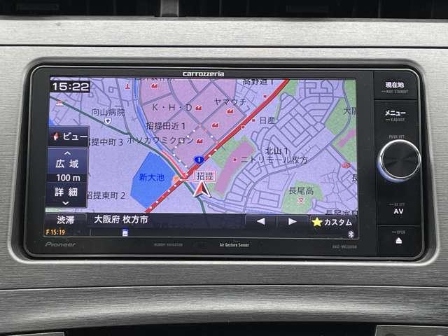 プリウス Ｓ　カロッツェリアメモリーナビ／バックカメラ／ＢＴオーディオ／ＥＴＣ／スマートキー／ディスチャージ（6枚目）