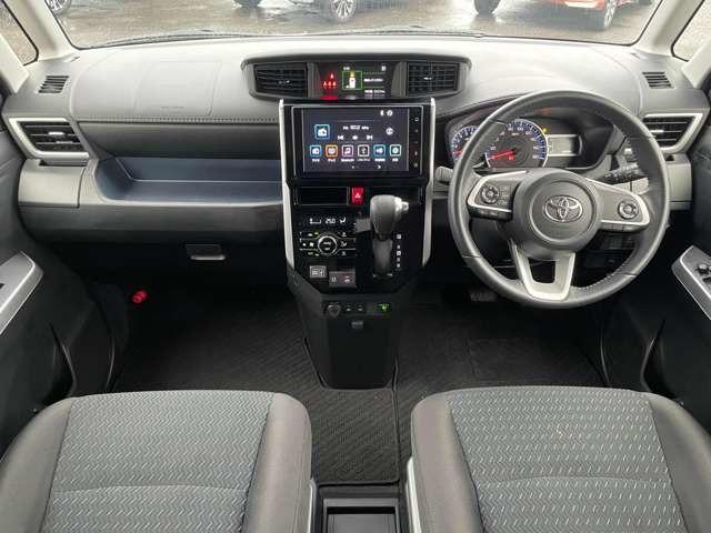 ルーミー カスタムＧ－Ｔ　スマートアシスト／両側パワースライドドア／ディスプレイオーディオ／バックカメラ／ＢＴオーディオ／前席シートヒーター／ＬＥＤヘッドライト／コーナーセンサー／スマートキー／レーダークルコン／純正アルミ（5枚目）