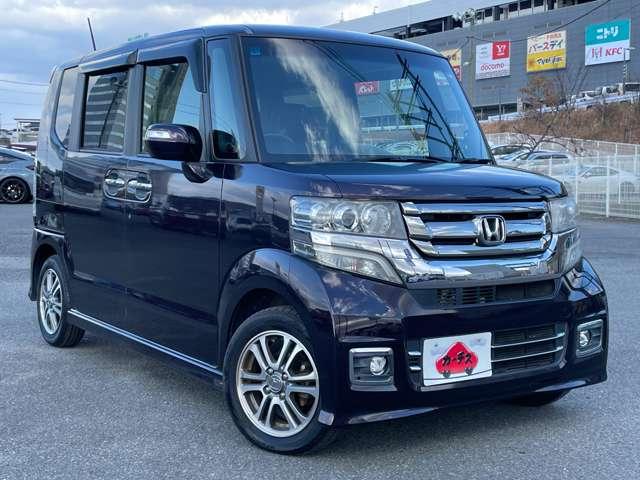 Ｎ－ＢＯＸカスタム Ｇ　ＳＳパッケージ　ギャザーズＳＤナビ／フルセグＴＶ／ＢＴオーディオ／ＤＶＤ再生／バックカメラ／スマートキー／両側パワースライドドア／ＨＩＤヘッドライト／ＬＥＤフォグ／純正１４インチアルミ／純正エアロ（28枚目）