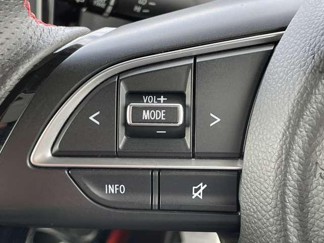 �u�X�e�A�����O�X�C�b�`�v�@�I�[�f�B�I�̑��삪�茳�łł��܂����O�������܂ܑ���ł���̂ň��S�ł���