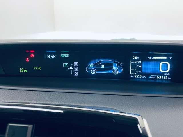 プリウス Sセーフティプラス セーフティセンス/アダブティブクルーズコントロール/フルセグ付9インチTコネクトSDナビ/走行中TV/DVD視聴可/Bluetooth対応/バックガイドモニター/純正AW/ETC/障害物センサー/(18枚目)