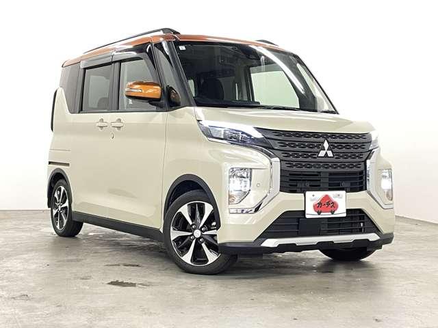 ｅＫクロススペース Ｔ　禁煙車！衝突被害軽減ブレーキ！アダプティブクルコン！全方位カメラ！メモリーナビ！ＢＴ！フルセグＴＶ！ＥＴＣ！片側Ｐスライドドア！シートヒーター！スマートキー！キーレス！オレンジルーフ！ルーフレール！（27枚目）