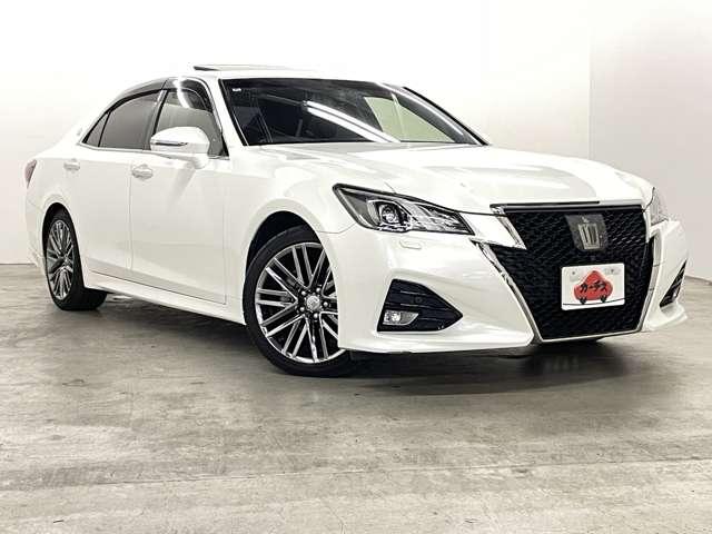 クラウン アスリートＧ－Ｔ　禁煙車／ムーンルーフ／プリクラッシュセーフティ／レーダークルーズコントロール／エアコン付ブラックレザーシート／パノラミックビューモニター／フルセグ純正ナビ／Ｂｌｕｅｔｏｏｔｈ対応／クリアランスソナー／（30枚目）