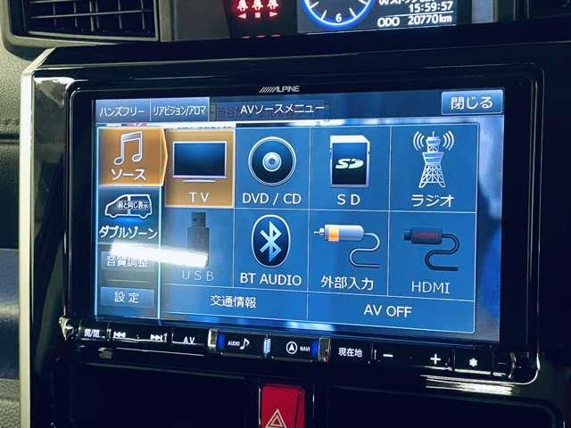 タンク １．０カスタムＧ－Ｔ　５名　フルセグ付アルパイン９インチナビ！走行中ＴＶ／ＤＶＤ視聴可！ＢＴ！パノラマモニター！スマートアシストＩＩＩ！エコアイドル！両側パワスラ！純正ＡＷ！Ｐセンサー！シートヒーター！シートアン（8枚目）
