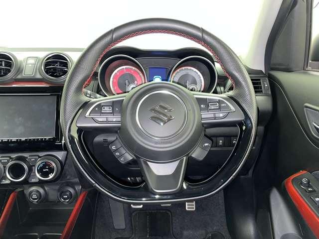 スイフトスポーツ ベースグレード 6MT 5MT/セーフティサポート/アダブティブクルーズコントロール/全方位モニター/フルセグ付純正8インチナビ/DVD再生可/Bluetooth/BSM/ブラックルーフ/純正17AW/LEDヘッドランプ/(18枚目)