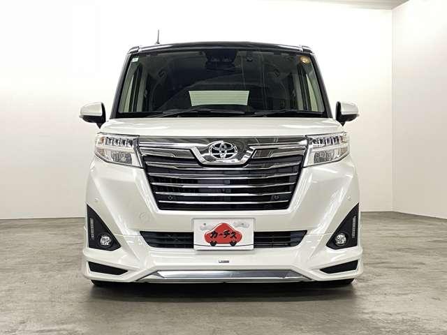 ルーミー 1.0カスタムG-T 5名 フルセグ付9インチTコネクトSDナビ!走行中TV/DVD視聴可!BT!パノラミックビューM!スマートアシストIII!エコアイドル!ブラックルーフ!モデリスタアンダーエアロ&15インチA(28枚目)