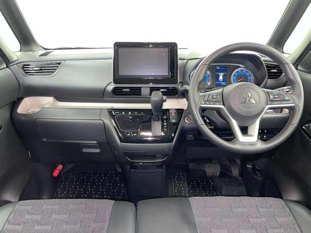 デリカミニ T プレミアム 純正9インチディスプレイオーディオ!BT!マルチアラウンドM!MI-PILOT!Eアシスト!両側パワスラ!ブラックルーフ!純正15インチAW!ルーフレール!ヒーター付合皮コンビシート!禁煙車!(18枚目)