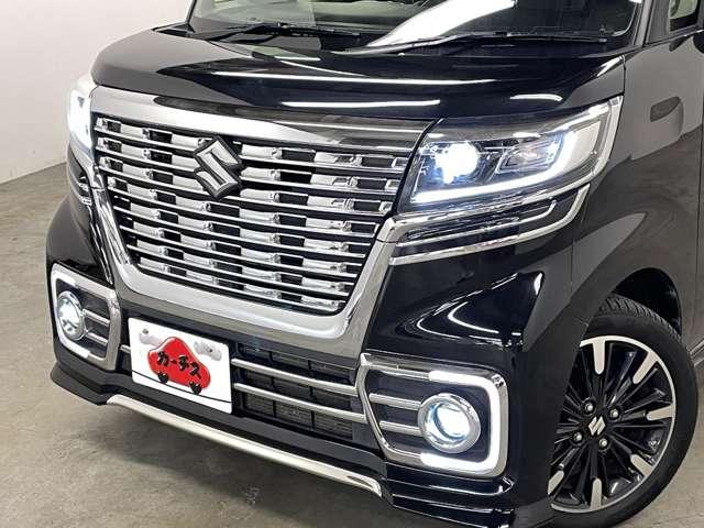 スペーシアカスタム ハイブリッドXSターボ フルセグ付純正OP8インチナビ!BT!バックカメラ!アイドリングストップ!両側パワースライドドア!純正15インチAW!合皮コンビシート!D席シートヒーター!シートアンダーボックス!(25枚目)