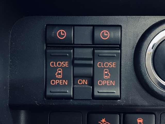 「両側パワースライドドア」　左右どちらもパワースライドドア装備♪誰でも簡単に開閉が出来ます！