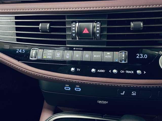 ＬＳ ＬＳ５００　エグゼクティブ　切子調カットグラス！フルセグ付１２．３インチディスプレイ！リアエンターテインメント！！セーフティシステムプラス！ムーンルーフ！レザーシート！Ｐシート＆Ｓヒーター＆ベンチレーター！ＯＰ２０インチＡＷ！（30枚目）