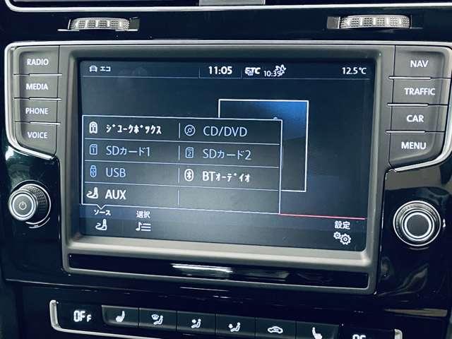 ゴルフR ベースグレード DISCOVER-PRO!フルセグTV!走行中TV/DVD視聴可!BT!プリクラッシュセーフティシステム!スタート/ストップ!パークパイロット!ADVAN-RACING19インチAW!(11枚目)