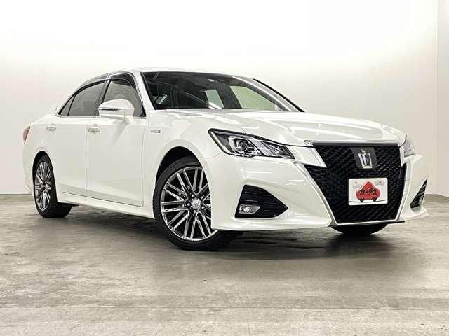 クラウンハイブリッド アスリートＳ　Ｊ－フロンティア　フルセグ付ＴコネクトＳＤナビ！走行中ＴＶ／ＤＶＤ視聴可！ＢＴ！バックガイドＭ！セーフティセンスＰ！純正１８インチスパッタリング塗装ＡＷ！ヒーター付ハーフレザーＰシート！禁煙車！（27枚目）