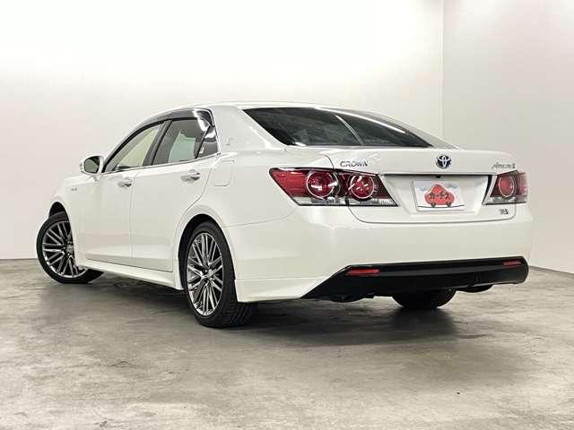 クラウンハイブリッド アスリートＳ　Ｊ－フロンティア　フルセグ付ＴコネクトＳＤナビ！走行中ＴＶ／ＤＶＤ視聴可！ＢＴ！バックガイドＭ！セーフティセンスＰ！純正１８インチスパッタリング塗装ＡＷ！ヒーター付ハーフレザーＰシート！禁煙車！（28枚目）