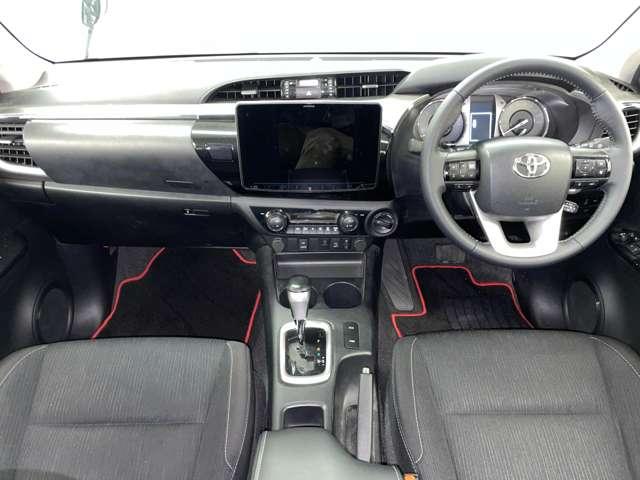 ハイラックス Z フルセグ付アルパイン11インチメモリーナビ!バックモニター!プリクラッシュセーフティ!LDA!アイドリングS!キャノピー取付!純正AW!LEDヘッドランプ&LEDフォグ!禁煙車!(6枚目)