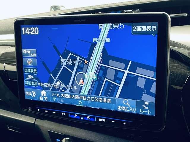 ハイラックス Z フルセグ付アルパイン11インチメモリーナビ!バックモニター!プリクラッシュセーフティ!LDA!アイドリングS!キャノピー取付!純正AW!LEDヘッドランプ&LEDフォグ!禁煙車!(10枚目)