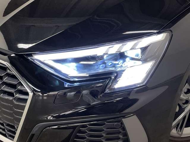 A3セダン 30TFSI Sライン 禁煙車 スマートキー BSM マトリックスライト フルセグ対応ナビ バックカメラ LEDヘッドライト BTオーディオ純正アルミホイール18インチ(23枚目)