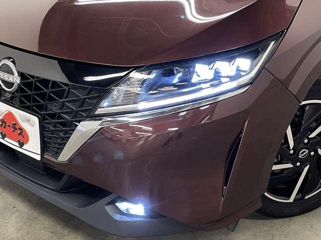 ノート Ｘ　フルセグ付純正ナビ！ＢＴ！アラウンドビューモニター！全方位運転支援システム！プロパイロット！ブラックレザーシート！Ｓヒーター！純正ＡＷ！ＬＥＤヘッドランプ＆ＬＥＤフォグ！禁煙車！（25枚目）