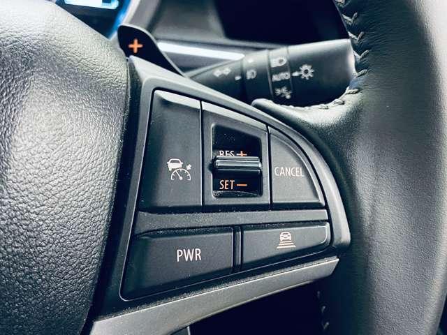 スペーシアカスタム ハイブリッドＸＳターボ　ワンオーナー　禁煙車　スズキセーフティサポート　両側電動スライドドア　純正ナビ　フルセグＴＶ　全方位モイター　ＥＴＣ　純正１５インチアルミホイール　ハーフレザーシート　キーレスプッシュスタート（8枚目）