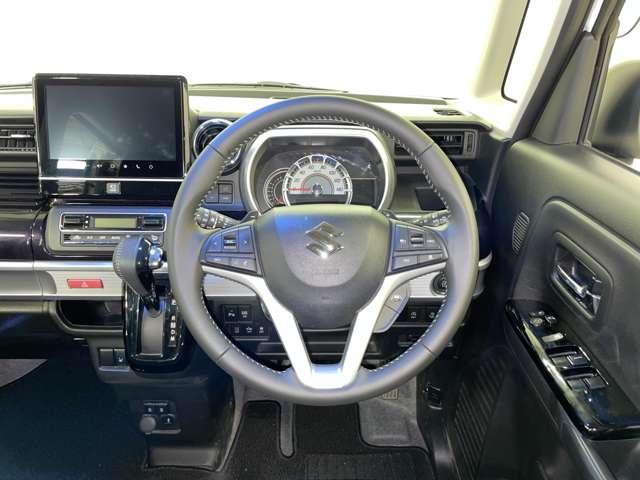 スペーシアカスタム ハイブリッドＸＳターボ　ワンオーナー　禁煙車　スズキセーフティサポート　両側電動スライドドア　純正ナビ　フルセグＴＶ　全方位モイター　ＥＴＣ　純正１５インチアルミホイール　ハーフレザーシート　キーレスプッシュスタート（25枚目）