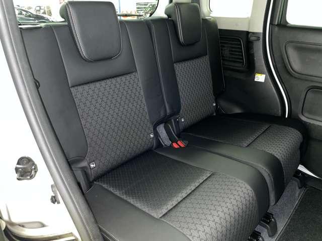 スペーシアカスタム ハイブリッドＸＳターボ　ワンオーナー　禁煙車　スズキセーフティサポート　両側電動スライドドア　純正ナビ　フルセグＴＶ　全方位モイター　ＥＴＣ　純正１５インチアルミホイール　ハーフレザーシート　キーレスプッシュスタート（28枚目）