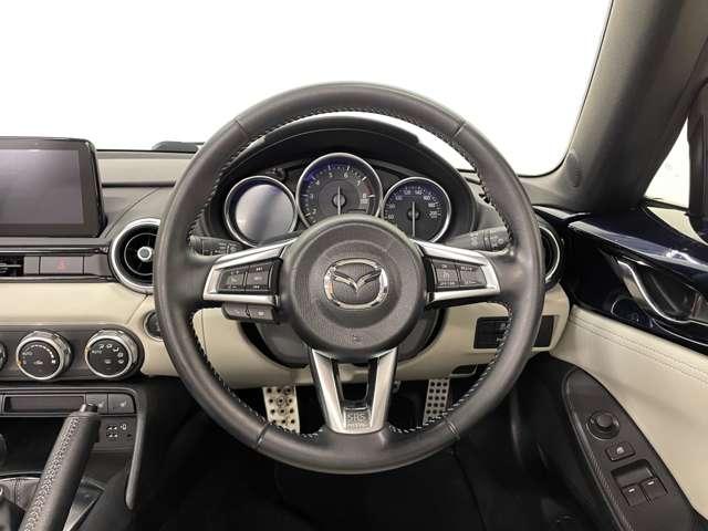 ロードスター RS ホワイト リミテッド セレクション ワンオーナー 禁煙車 ビルシュタインショック bremboキャリパー RAYSアルミ BOSEサウンド LEDヘッド Bカメラ ホワイト革シート スマートキー シートヒーター BTオーディオ(18枚目)