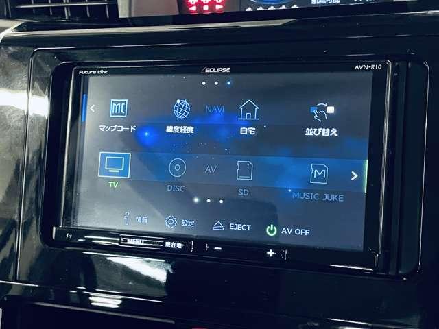 ルーミー カスタムＧ－Ｔ　フルセグ付イクリプスＳＤナビ！走行中ＴＶ／ＤＶＤ視聴可！ＢＴ！パノラミックビューＭ！スマートアシスト！エコアイドル！両側パワスラ！ブラックルーフ！純正ＡＷ！Ｃソナー！禁煙車！（10枚目）