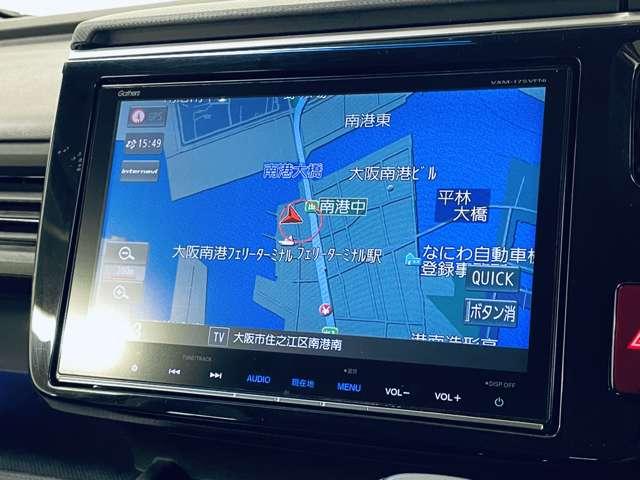 ステップワゴンスパーダ スパーダ　ホンダセンシング　禁煙車　ホンダセンシング　両側電動ドア　　フルセグ対応メモリーナビ　ＢＴオーディオ　アダプティブクルーズコントロール　スマートキー　ＬＥＤヘッドライト　純正アルミホイール１６インチ（10枚目）