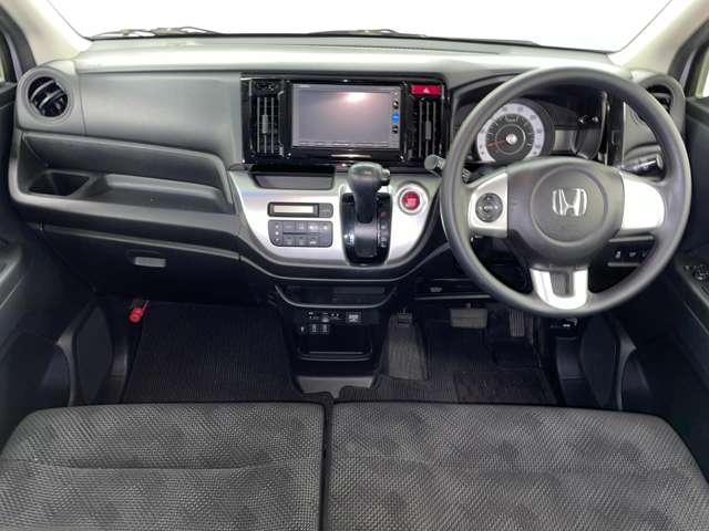 N-WGN G・Lパッケージ フルセグ付GATHERSインターナビ!DVD再生可!BT!バックカメラ!CTBA!アイドリングストップ!純正規格外ホイールキャップ!シートリフター!ステアリングスイッチ!スマートキー!禁煙車!(6枚目)