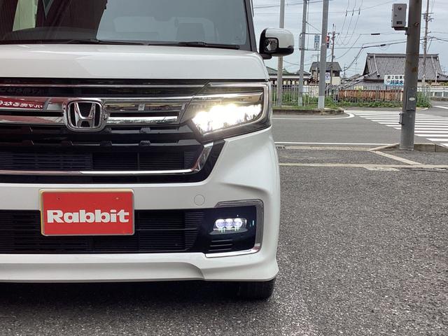Ｎ－ＢＯＸカスタム Ｌターボ　／純正８型ナビＴＶ　Ｂｌｕｅｔｏｏｔｈ／バックカメラ／ＥＴＣ／スマートキー　プッシュスタート／両側パワースライドドア／ＬＥＤヘッドライト／純正アルミホイール／ホンダセンシング　クルーズコントロール（10枚目）
