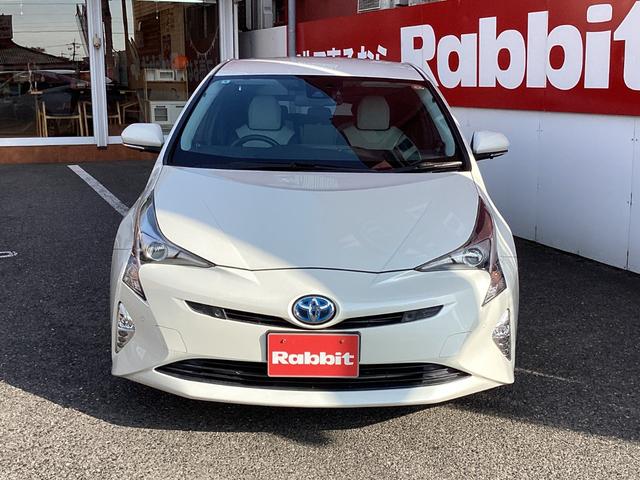 プリウス Ａプレミアム　ツーリングセレクション　／社外８インチナビＴＶ／Ｂカメラ／Ｂｌｕｅｔｏｏｔｈ／白レザーシート／クルコン／ビルトインＥＴＣ／純正アルミ（64枚目）