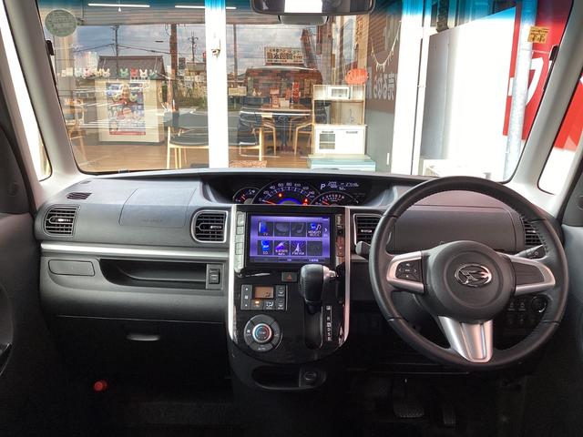 タント カスタムＲＳ　トップエディションＳＡＩＩ　／純正８インチＳＤナビＴＶ／Ｂカメラ／両側パワースライドドア／ハーフレザーシート／ＬＥＤヘッドライト（10枚目）