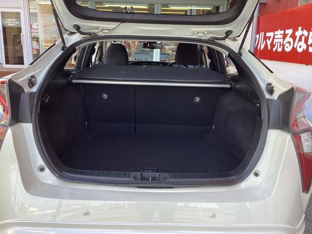 プリウス Ｓセーフティプラス　トヨタセーフティセンス　レーダークルーズコントロール　スマートキー×２　エアロ　ＬＥＤディライト（49枚目）