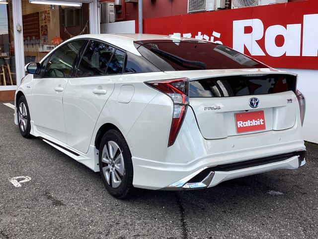 プリウス Ｓセーフティプラス　トヨタセーフティセンス　レーダークルーズコントロール　スマートキー×２　エアロ　ＬＥＤディライト（58枚目）