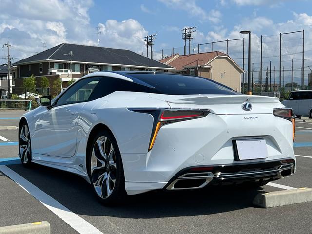 ＬＣ ＬＣ５００ｈ　Ｌパッケージ　ＴＲＤエアロ・サンルーフ・マークレビンソン・純正ＯＰ鍛造アルミ・本革・テレビキット・ナビ・バックカメラ・シートエアコン＆ヒーター・ＳＴヒーター・クリアランスソナー・セーフティシステム・ワンオーナー車（20枚目）