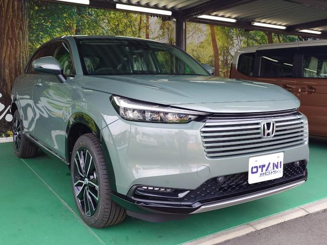 ヴェゼル ｅ：ＨＥＶ　Ｚ　バックカメラ・電動パーキング・シートヒーター・コーナーセンサー・ＬＥＤヘッドライト　アルミホイール　オートライト　スマートキー（7枚目）