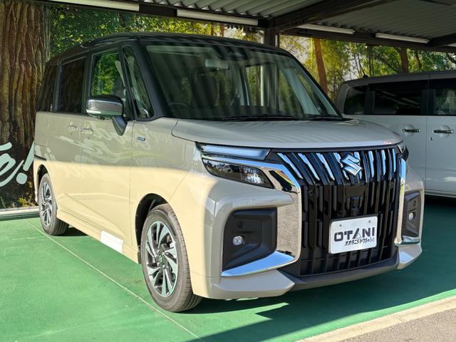 ソリオバンディット ハイブリッドMV 全方位カメラナビ付・両側電動スライドドア・電動パーキング・天井サーキュレーター・シートヒーター 衝突被害軽減システム アルミホイール(7枚目)