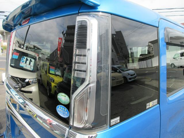スペーシアカスタム ハイブリッドＧＳ　衝突安全ボディ　プッシュスタート　ＬＥＤヘッドライト　純正８インチナビ　スズキセーフティサポート　運転席シートヒーター　左右リアサンシェード　左側パワースライドドア　ブリスブルーメタリック　２ＷＤ（46枚目）