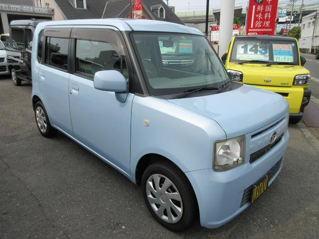 ムーヴコンテ Ｌ　衝突安全ボディ　電動格納ミラー　純正インテグレートオーディオ　マニュアルエアコン　キーレス　ミストブルーマイカメタリック　ハロゲンヘッドライト　フルフラット　ＡＢＳ　ベンチシート　２ＷＤ　６６０（3枚目）