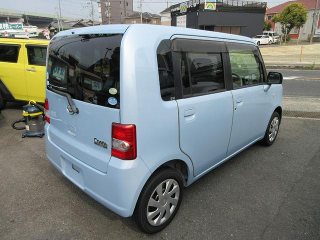 ムーヴコンテ Ｌ　衝突安全ボディ　電動格納ミラー　純正インテグレートオーディオ　マニュアルエアコン　キーレス　ミストブルーマイカメタリック　ハロゲンヘッドライト　フルフラット　ＡＢＳ　ベンチシート　２ＷＤ　６６０（4枚目）