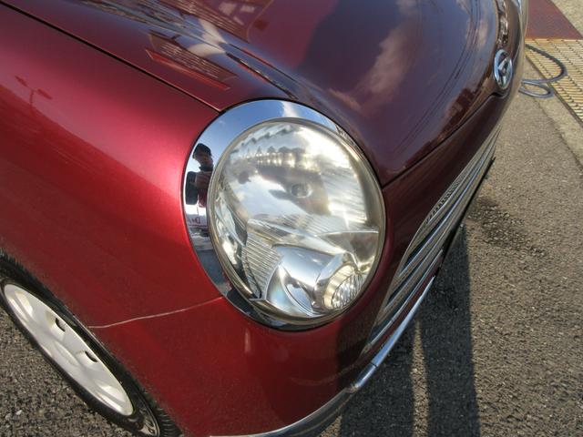 ミラジーノ Ｘ　衝突安全ボディ　キーレス　電動格納ミラー　マニュアルエアコン　ハロゲンヘッドライト　純正インテグレートオーディオ　４速オートマ　純正１３インチフルホイールキャップ　ルージュレッドクリスタルメタリック（31枚目）