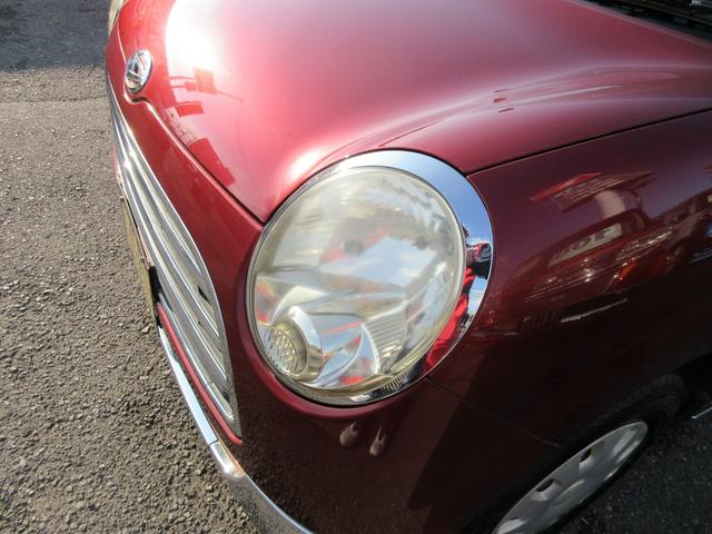 ミラジーノ Ｘ　衝突安全ボディ　キーレス　電動格納ミラー　マニュアルエアコン　ハロゲンヘッドライト　純正インテグレートオーディオ　４速オートマ　純正１３インチフルホイールキャップ　ルージュレッドクリスタルメタリック（32枚目）