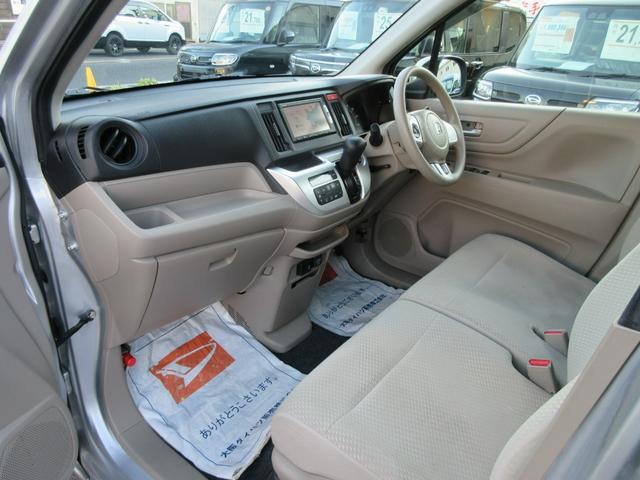 Ｎ－ＷＧＮ Ｇ　衝突安全ボディ　スマートキー　オートエアコン　プッシュスタート　社外品ワンセグナビ　バックカメラ　ＥＴＣ　前後ドラレコ　純正１４インチフルホイールキャップ　カトラリーシルバーメタリック　２ＷＤ　６６０（8枚目）