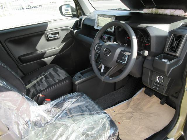 タフト Gターボ ダーククロムベンチャー 衝突安全ボディ スマアシ LEDヘッドライト 7インチメモリーナビ 純正15インチアルミホイール 前席シートヒーター バックカメラ クルーズコントロール サンドベージュメタリック 新車メーカー保証継承(6枚目)