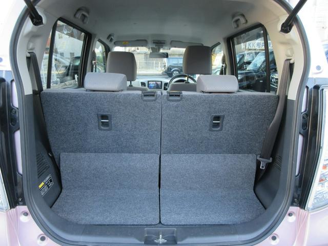 ワゴンＲ ＦＺ　衝突安全ボディ　フルセグＴＶナビ　ハロゲンヘッドライト　スマートキー　オートＡＣ　純正１４インチアルミホイール　バックカメラ　ベンチシート　イノセントピンクパールＭ　フルフラット　２ＷＤ　６６０（14枚目）