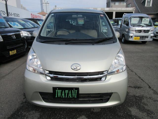 ムーヴ Ｘリミテッド　衝突安全ボディ　スマートキー　純正ワンセグＴＶナビ　バックカメラ　シャンパンゴールドメタリック　ハロゲンヘッドライト　アイドリングストップ　純正１４インチアルミホイール　ＡＢＳ　２ＷＤ　６６０（2枚目）